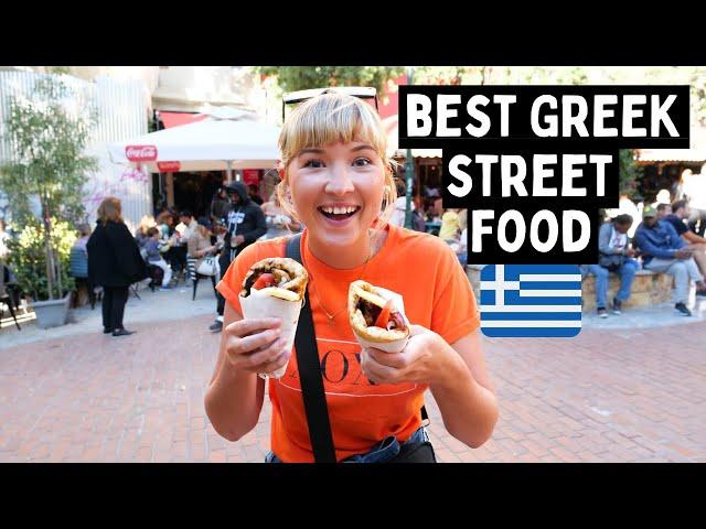 Incredible GREEK Street Food TOUR! Must EAT in ATHENS, GREECE!