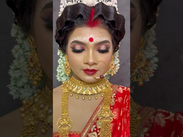 Bangali bridal makeup makeup,makeup wala,makeup tutorial,makeup makeup