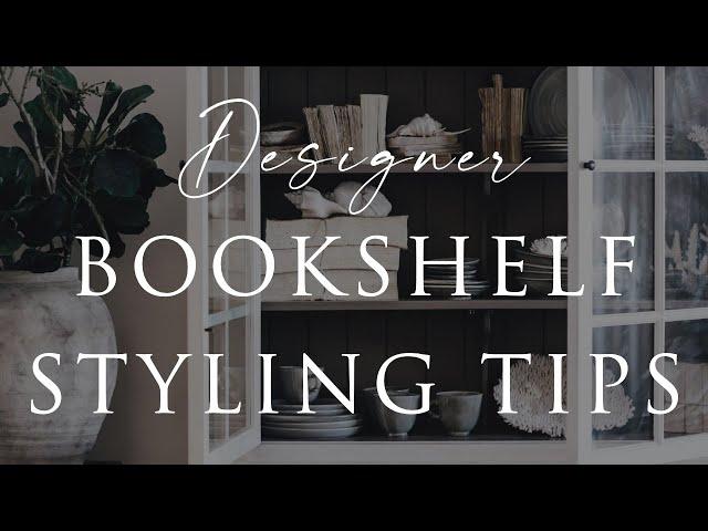 How to Decorate a Bookshelf | Styling the Perfect Bookcase | Suzie Anderson Home