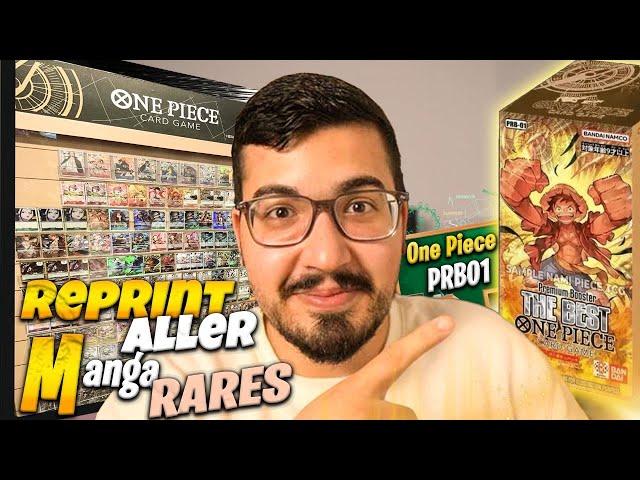 Reprint aller Manga Rares / God Packs? - One Piece PRB01! #onepiece #prb01 #bandai