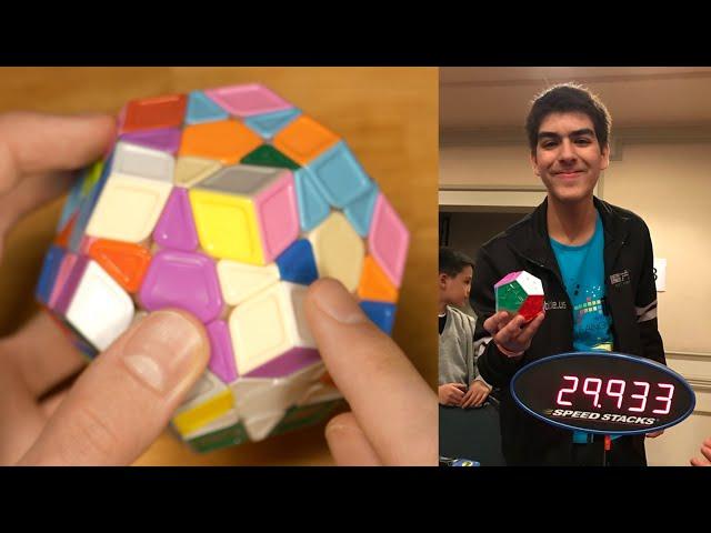 Juan Pablo's 29.93 Megaminx WR (First Sub-30) Solve!