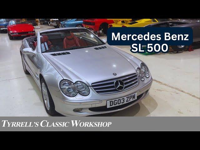 Mercedes-Benz R230 SL500. Great value or a liability? | Tyrrell's Classic Workshop