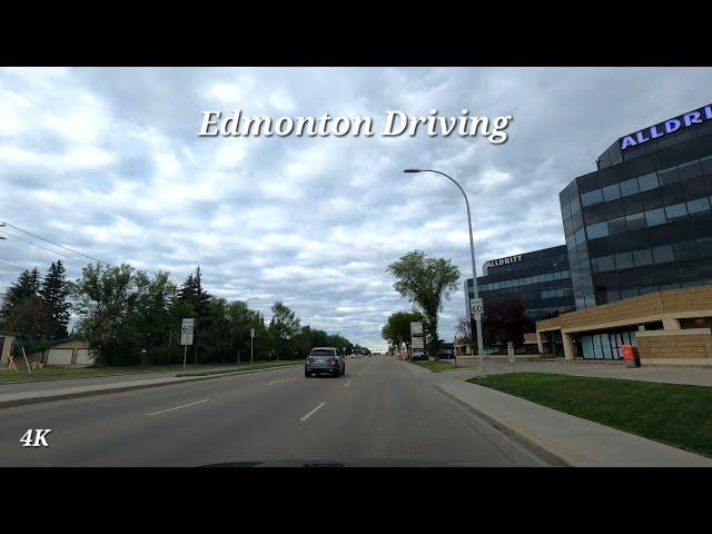 Driving - Saskatchewan Drive to Costco 149 Street, Edmonton, Alberta, Canada