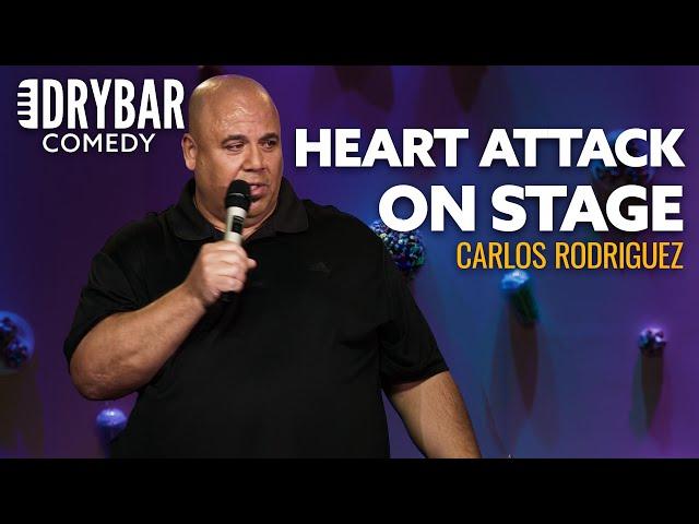 When You Have A Heart Attack On Stage. Carlos Rodriguez