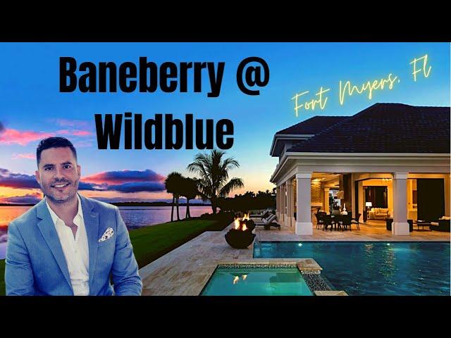 Wildblue | Baneberry Model | WCI Lennar | Fort Myers, FL | Waterfront Homes [VLOG]