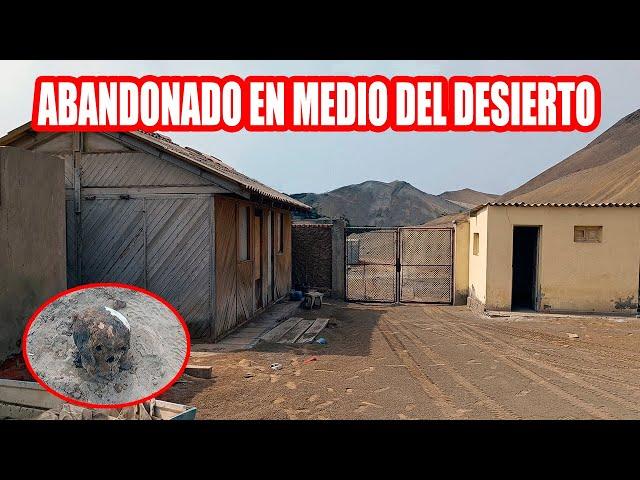 Un Extraño lugar Abandonado en el Desierto  | Encontramos una cabeza HUMANA | Markotk