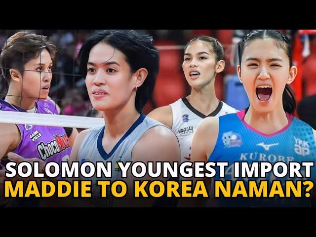 Alyssa Solomon i-BOYCOTT ang PVL, mag-IMPORT AGAD! Maddie Mdayag from Japan to Korea Naman!