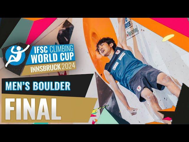 IFSC Men's Final World Cup Innsbruck 2024