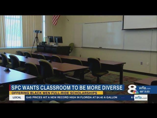 St. Petersburg College offering full time scholarship to black male seniors