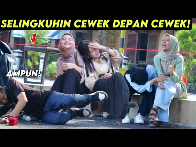 UJI NYALI! SELINGKUHIN CEWEK DEPAN CEWEK - Part14