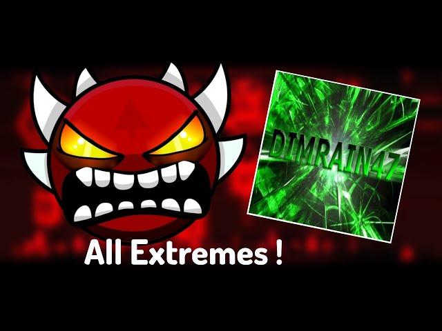 All Extreme demons that uses At The Speed Of Light at the SAME TIME !