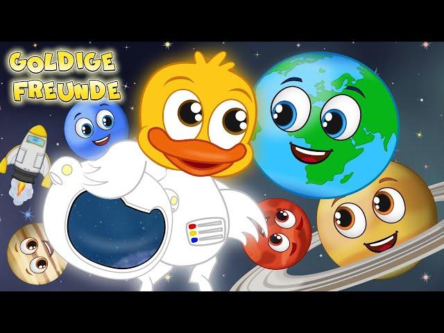 Planeten kinderlied (NEU) kinderlieder zum mitsingen | Goldige Freunde