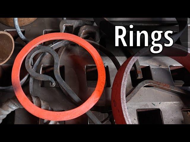 Tools for Forging Round Rings