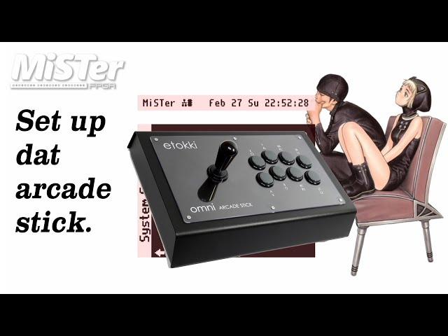 Mister FPGA: How To Set Up Arcade Sticks