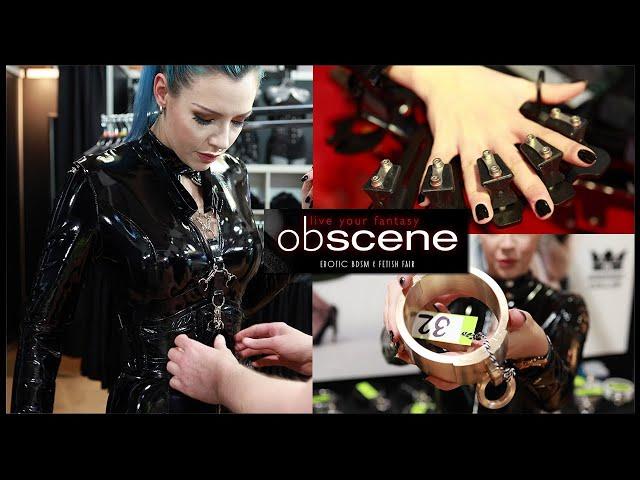 Obscene Fashion Fair 2024: Lots of Latex, Leather, Corsets & Toys