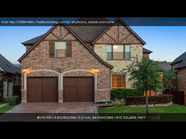 2118 N Hill Dr, Irving, TX Presented by Brad Benat.