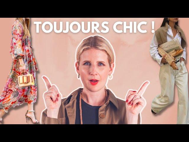 Les 6 habitudes des femmes stylées