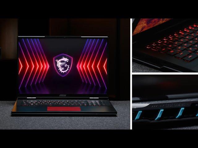 The Most Powerful Desktop Gaming Laptop // MSI Titan 18 HX!