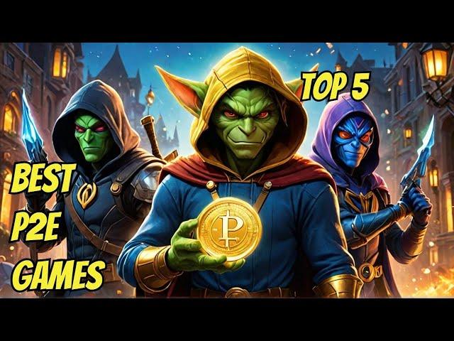 Top 5 Play-to-Earn Games of 2024 That Pay Real Crypto