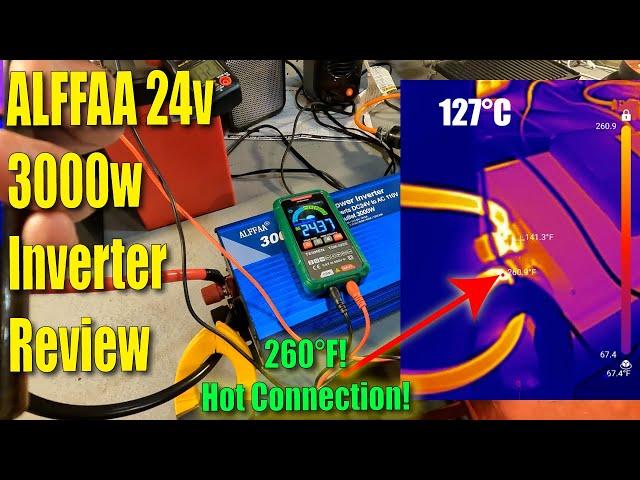 ALFFAA 24v 3000w Off Grid Inverter Review.