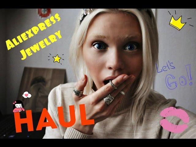 Jewelry HAUL: trends for Winter 2018 from AliExpress