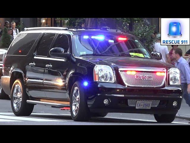 [NYC] Emergency vehicles @ UN General Assembly - 8/10