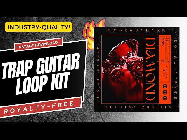 (ROYALTY FREE) Trap Guitar Loop kit 2023 + STEMS | Gunna X Young Thug type loops