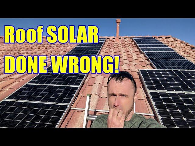 Roof Solar Systems with Net metering is a big Money Grab Scam Scheme and here is the proof!