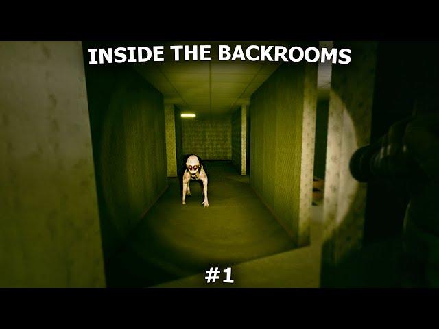 Inside The Backrooms Playthrough - PART 1