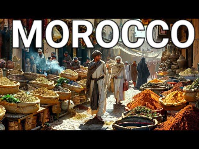  MOROCCAN MOUTHWATERING STREET FOOD, WALKING TOUR OF MOROCCO'S CAPITAL CITY RABAT, 4K HDR