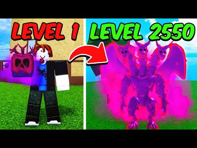 Noob To MAX LEVEL Venom in Blox Fruits [FULL MOVIE]