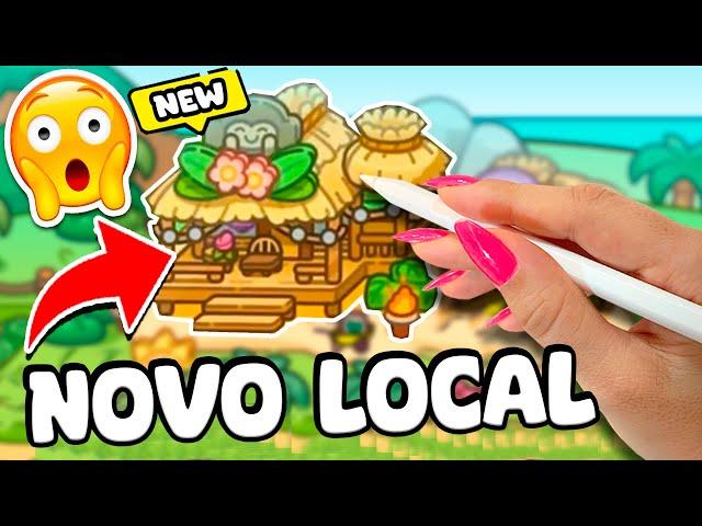  NOVO LOCAL NA ILHA DA PRAIA DO PAZU NO AVATAR WORLD! Nova Atualização