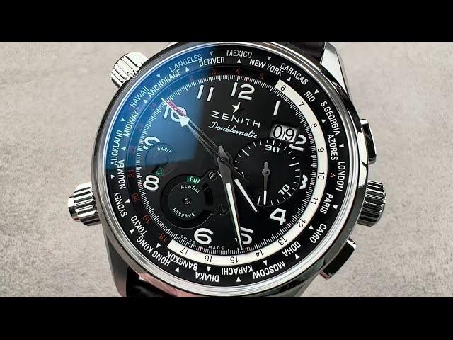 Zenith El Primero Pilot Doublematic (032400404621C721) Chronograph Zenith Watch Review