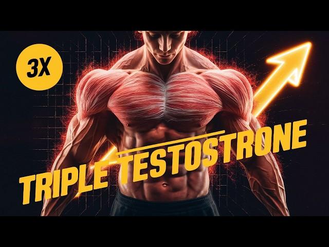 These 3 Methods Will TRIPLE TESTOSTERONE Naturally!