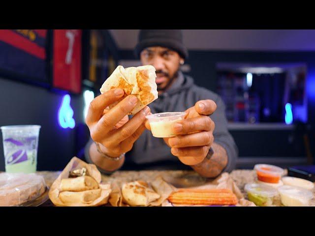 Taco Bell's New Steak and Queso Crunchwrap  Sliders Review