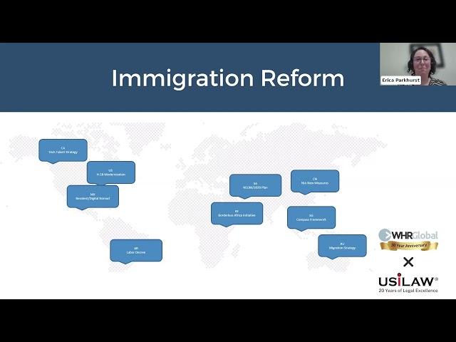 Webinar: Global Mobility Immigration Updates | WHR Global x USILAW | Erica Parkhurst, Amcor