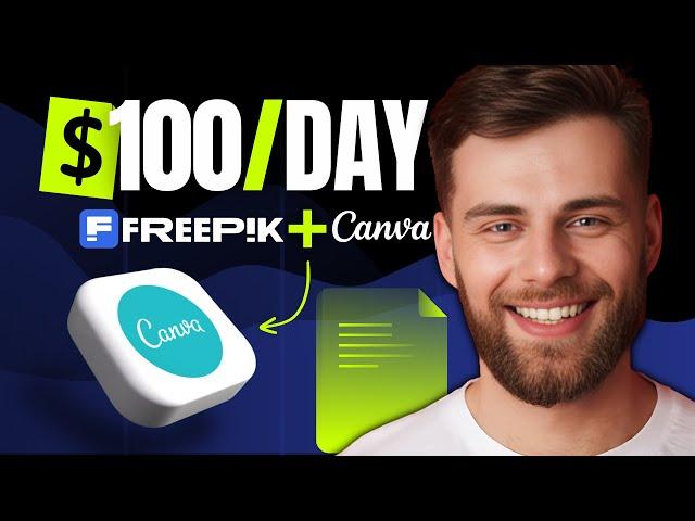 How to make money with Canva & Freepik contributor - Explained!