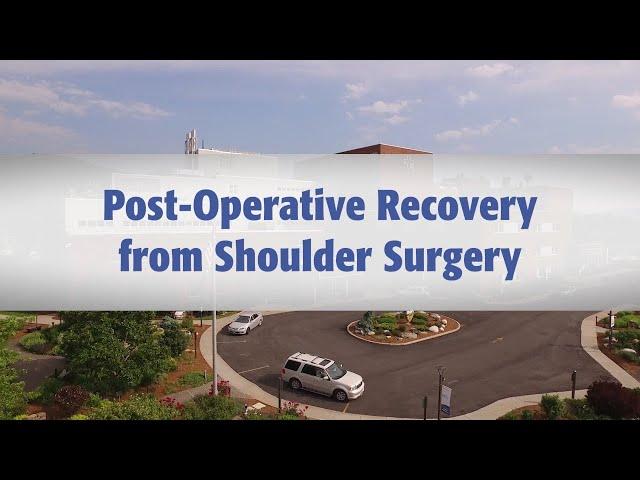 Shoulder Replacement Post Operative Recovery