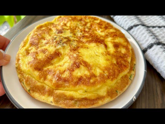 An easy recipe if you have 3 eggs! Delicious breakfast in 5 minutes!