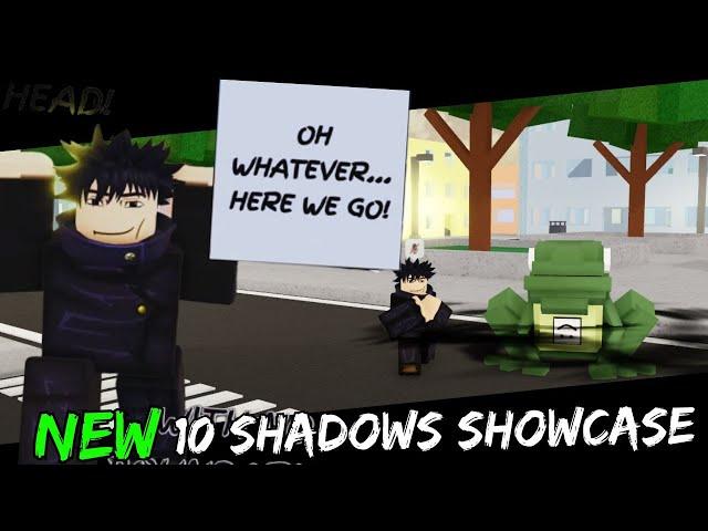 NEW Ten Shadows Showcase | Jujutsu Shenanigans