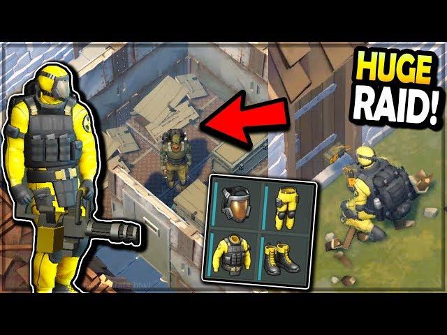 I GOT CBRN ARMOR!! (New Best Armor in LDoE) - HUGE Base Raid in Last Day on Earth Survival