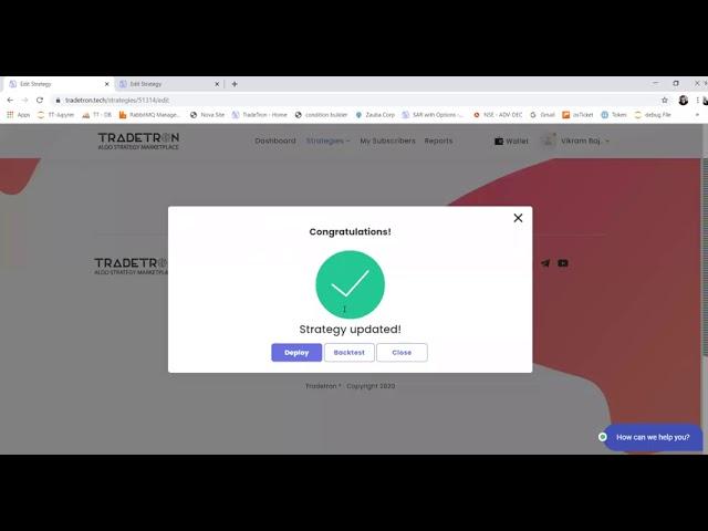 How to check Notification Logs on Tradetron