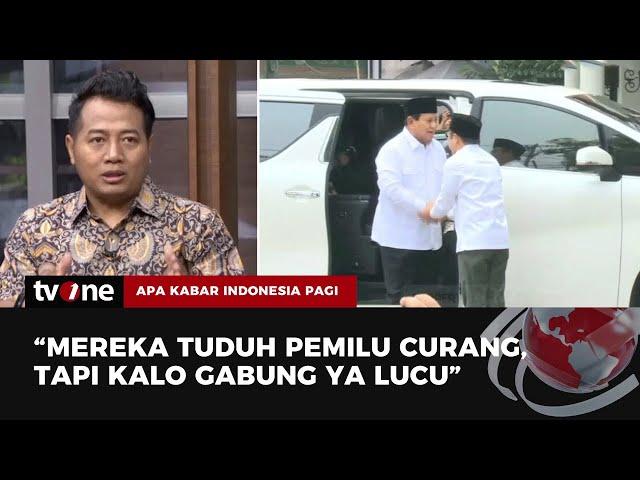 Prabowo Merangkul, Adi Prayitno: Haram Kalo 01 dan 03 Gabung Koalisi | AKIP tvOne