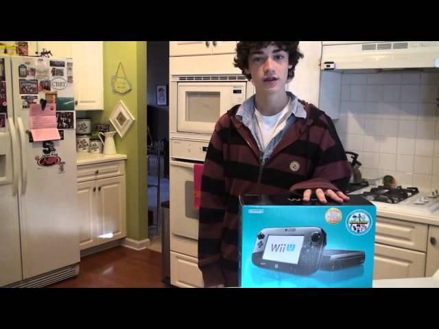 Nintendo Wii U Unboxing on Release +7 games!