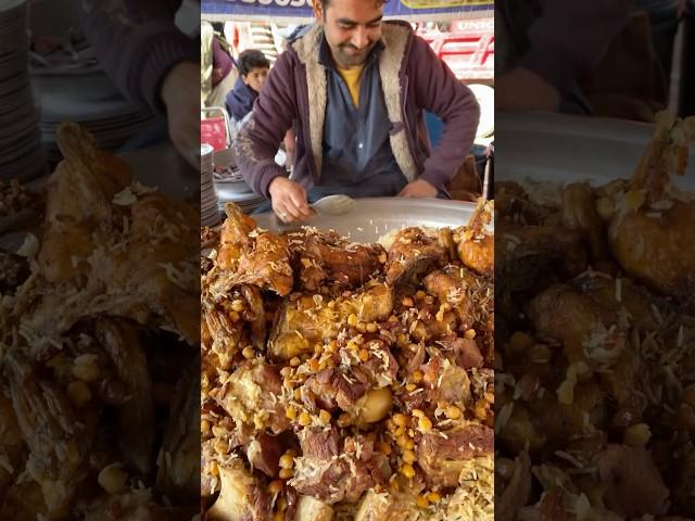 Huge Amount of Golden Beef Pulao | Mountain of Beef Pulao | Street Food of Peshawar