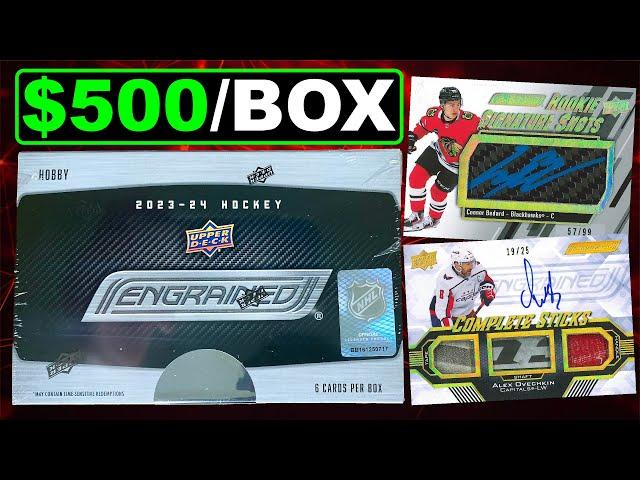 RETURNS AFTER 4 YEARS! - 2023-24 Upper Deck Engrained Hockey Hobby Box Break