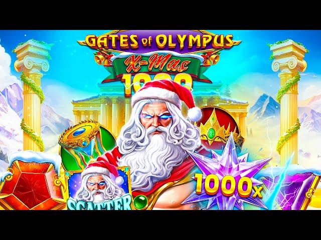 NEW Gates of Olympus Xmas 1000 Hits HUGE BONUS!!