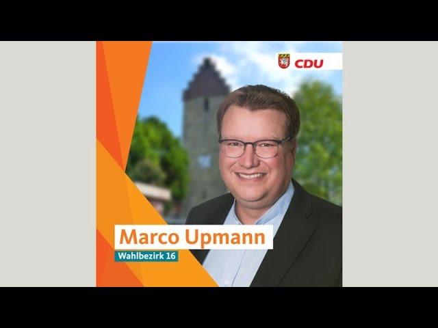 Kandidatenvorstellung: Marco Upmann | Wahlbezirk 16