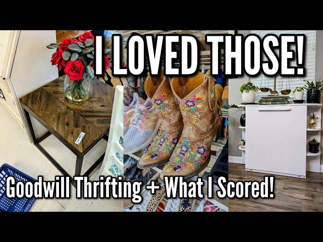 I LOVED THOSE! | GOODWILL THRIFT WITH ME + WHAT I FOUND & HOW I STYLED MY IT! |THRIFTING IN 2024