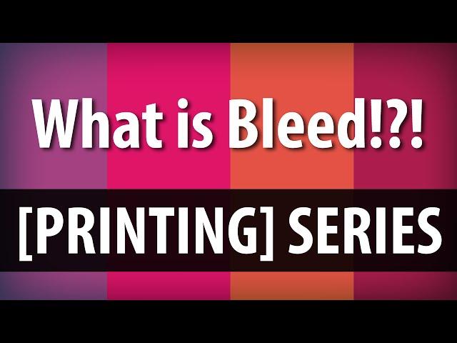 What is Bleed? Understanding Printer Bleed